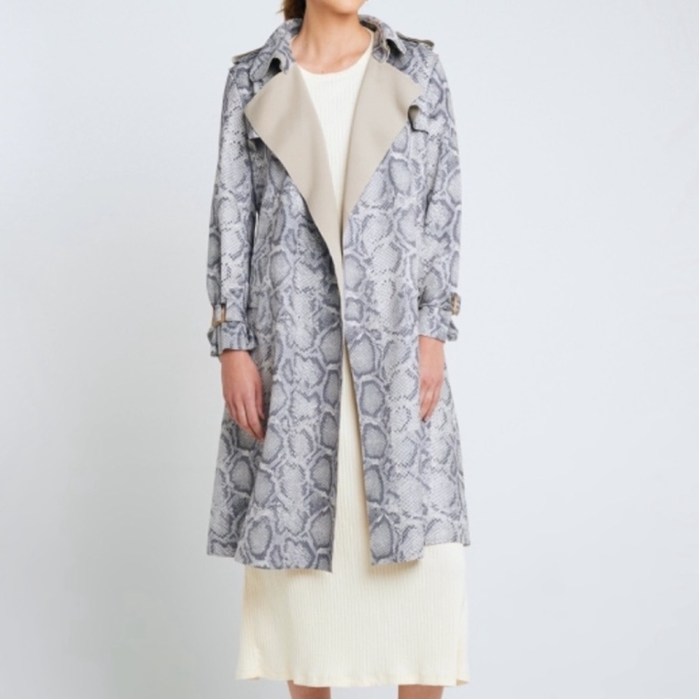Few Moda Snakeskin Print Jacket